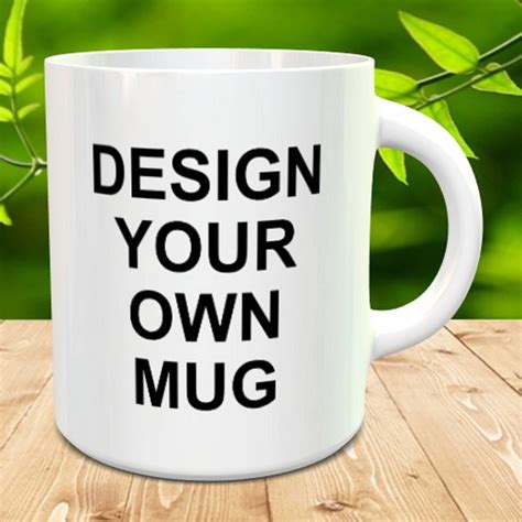 Customizable magic mug